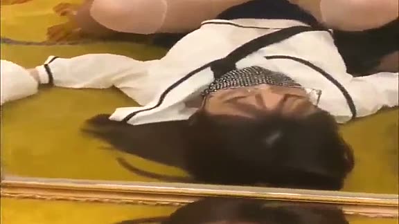 Pumping a load inside this asian chick