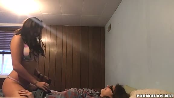 Skinny guy fucks his hot girlfriend